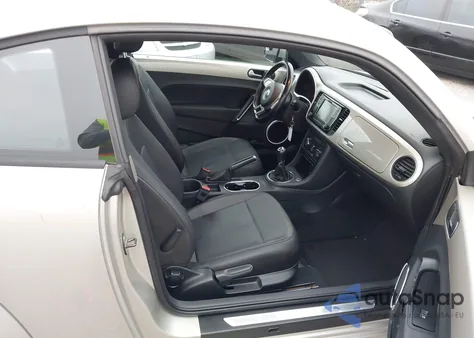 2012 Volkswagen Beetle 2.5L из США, поврежденный, VIN 3VWHP7AT9CM638701